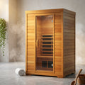 Logan 1 - Person Traditional Steam Sauna in Cedar
